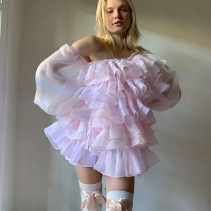 Selkie Loofah Dress XS